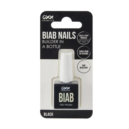 BIAB Gel Nail Polish  Black - OXX Cosmetics