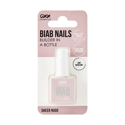 BIAB Gel Nail Polish Sheer Nude - OXX Cosmetics
