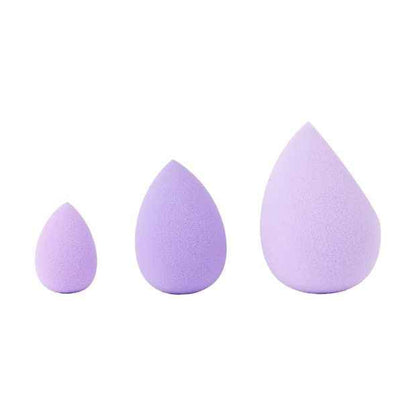 3 Pack Blender Sponge, Purple - OXX Cosmetics