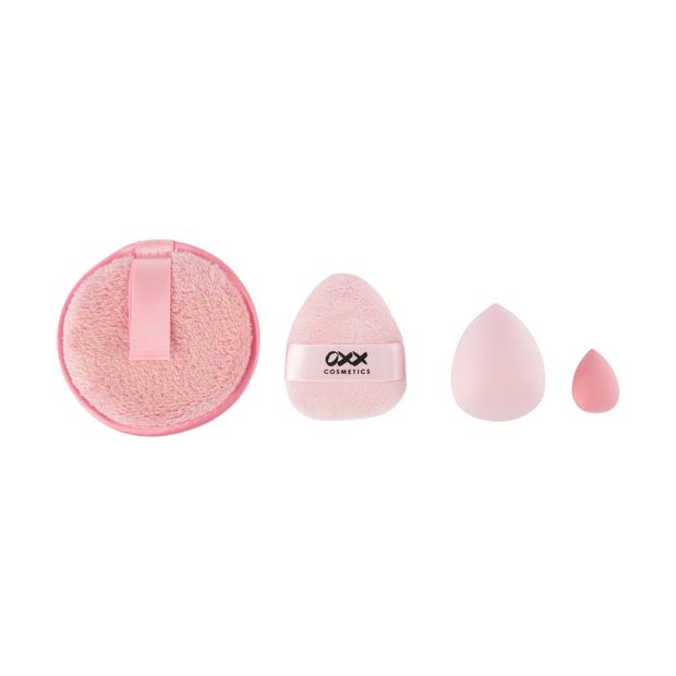 4 Pack Beauty Essentials Kit, Pink - OXX Cosmetics