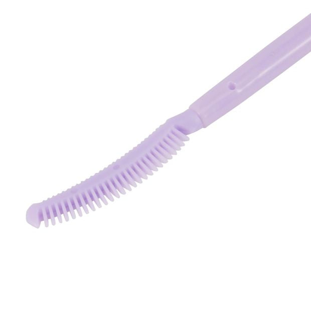 Silicone Lash and Brow Spoolie Set, Purple - OXX Cosmetics