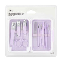 OXX Cosmetics 13 Piece Manicure Suitcase Kit