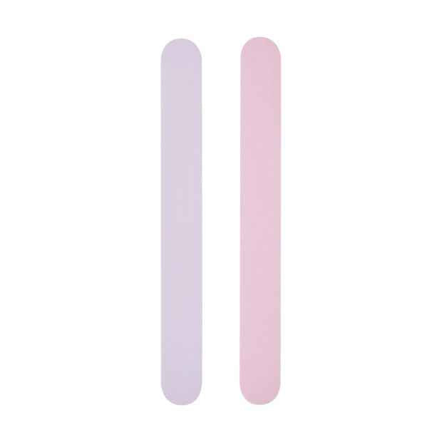 2 Pack Peel Away Nail File, Purple and Pink - OXX Cosmetics