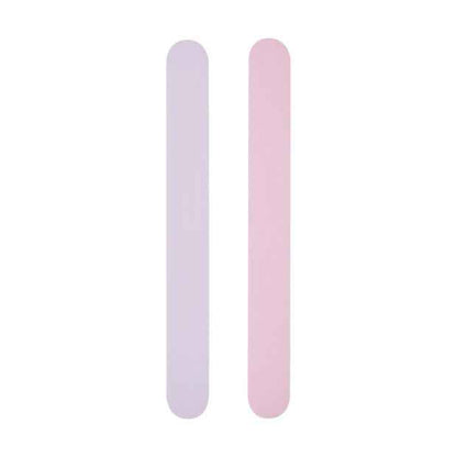 2 Pack Peel Away Nail File, Purple and Pink - OXX Cosmetics