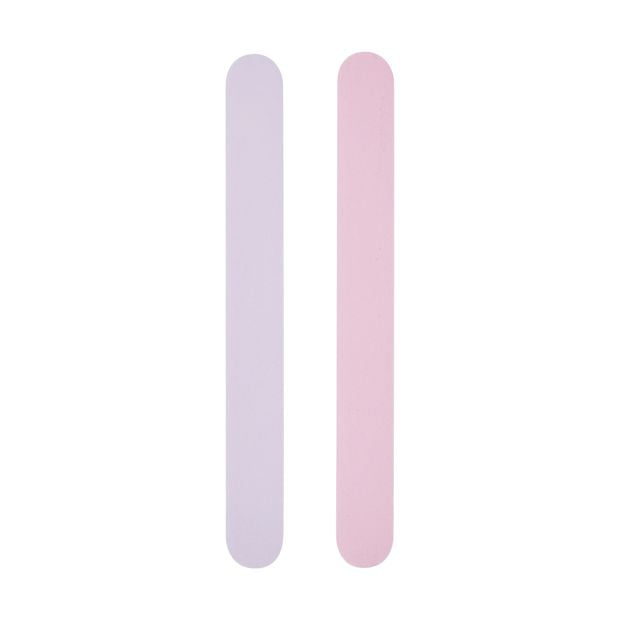 2 Pack Peel Away Nail File, Purple and Pink - OXX Cosmetics