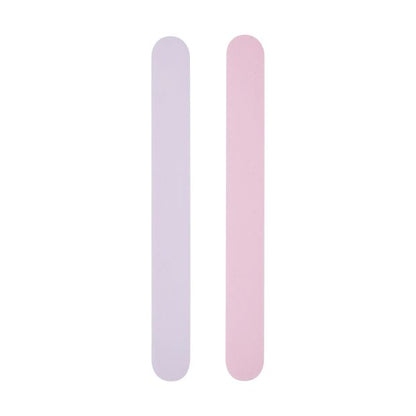 2 Pack Peel Away Nail File, Purple and Pink - OXX Cosmetics