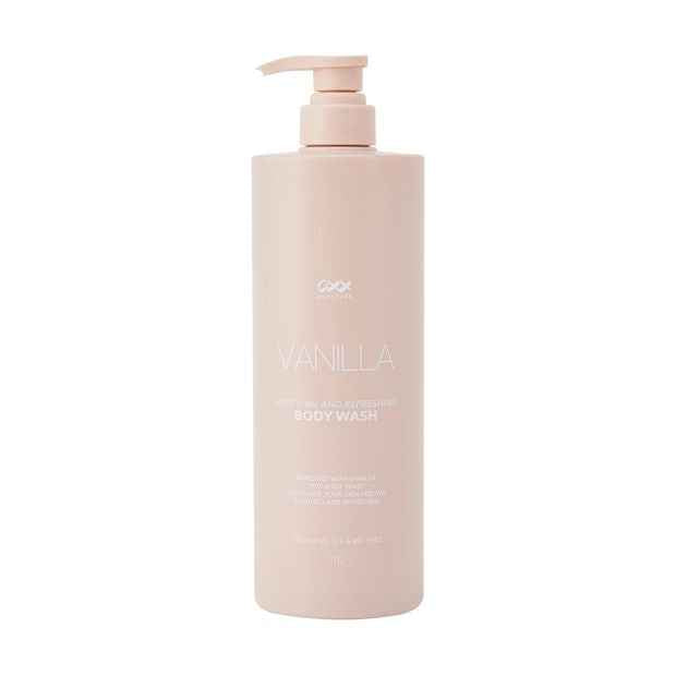 Soothing and Refreshing Body Wash 1L  Vanilla - OXX Bodycare