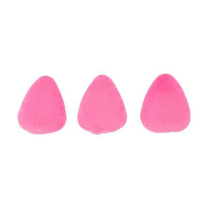 3 Pack Double Sided Powder Puff, Pink - OXX Cosmetics