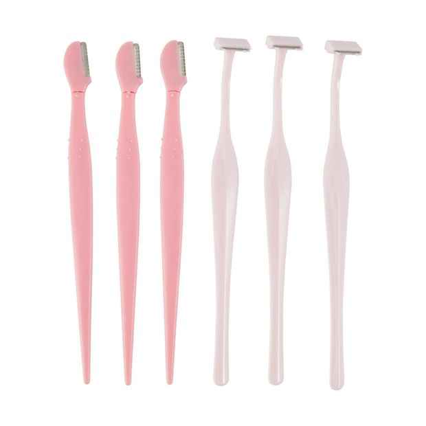 Precision Razor and Brow Razor Set, Pink - OXX Cosmetics