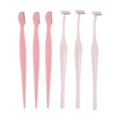 Precision Razor and Brow Razor Set, Pink - OXX Cosmetics