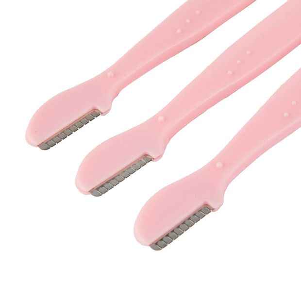 Precision Razor and Brow Razor Set, Pink - OXX Cosmetics