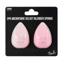 OXX Cosmetics 2 Pack Microfibre Velvet Blender Sponge - Pink