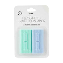 2 Pack Floss Picks Travel Container - OXX Bodycare