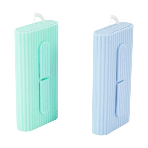 2 Pack Floss Picks Travel Container - OXX Bodycare