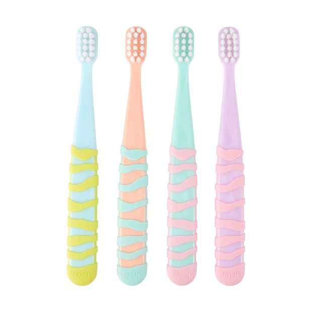 4 Pack Kids Toothbrush - OXX Bodycare