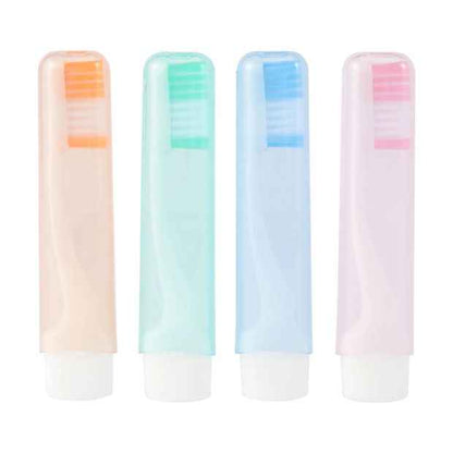 4 Pack Travel Toothbrush - OXX Bodycare