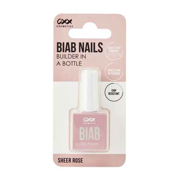 BIAB Nails Builder in a Bottle  Sheer Rose - OXX Cosmetics