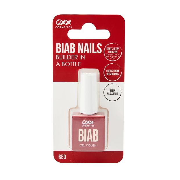 BIAB Gel Nail Polish  Red - OXX Cosmetics