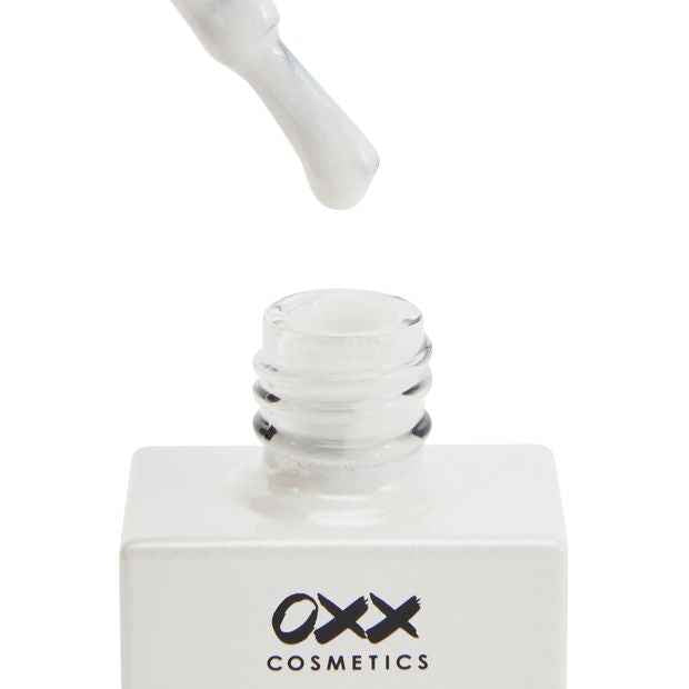 BIAB Nails Builder in a Bottle  White Shimmer - OXX Cosmetics