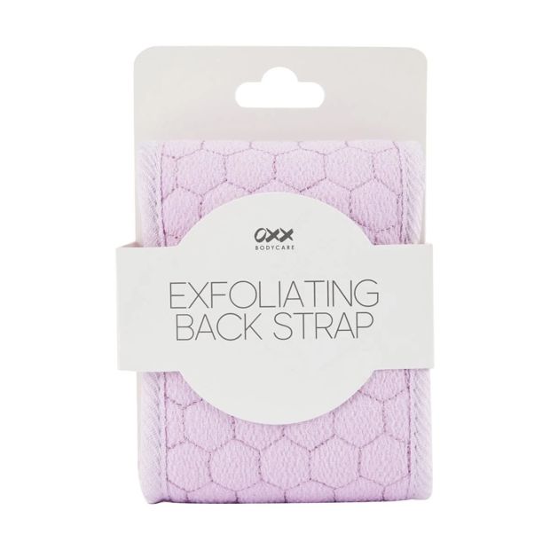 Exfoliating Back Strap, Purple - OXX Bodycare