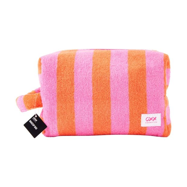 Makeup Bag, Pink and Orange - OXX Cosmetics