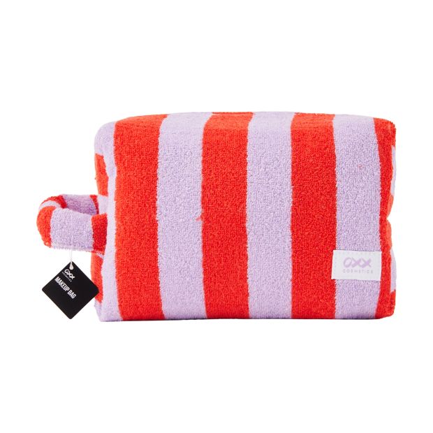 Makeup Bag, Purple and Red - OXX Cosmetics