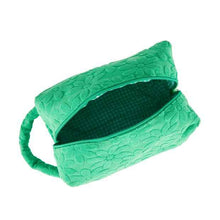 Makeup Bag, Large, Green - OXX Cosmetics
