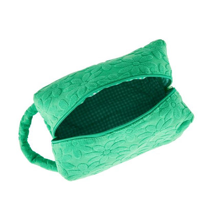 Makeup Bag, Large, Green - OXX Cosmetics