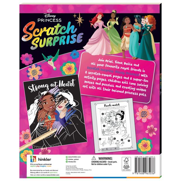 Disney Princess: Scratch Surprise - Book