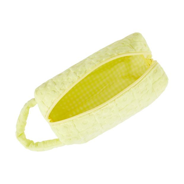 Makeup Bag, Small, Yellow - OXX Cosmetics