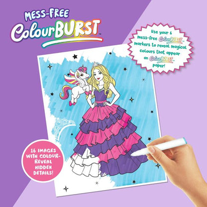 INKredibles Mess-Free ColourBurst Barbie Activity Kit - Book