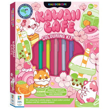 Kaleidoscope: Kawai Cafe Colouring Kit - Book
