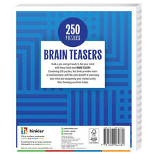 250 Puzzles: Brain Teasers - Book