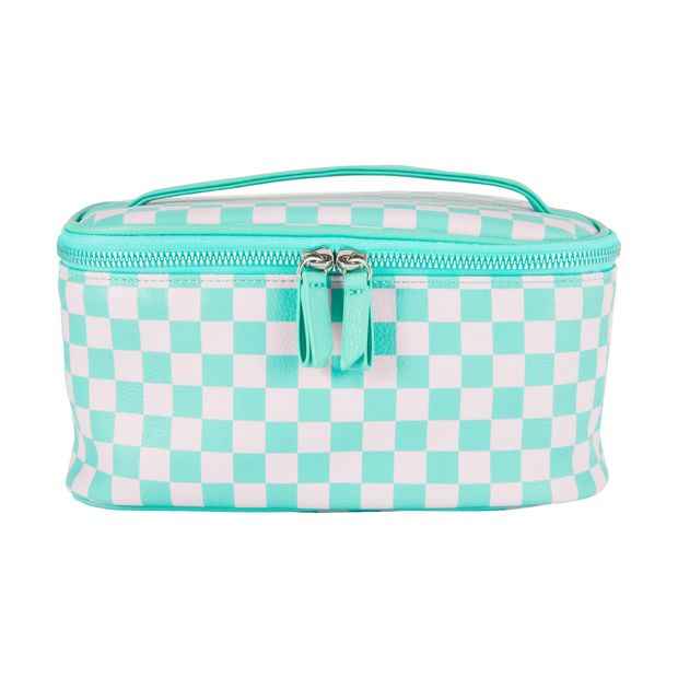 Makeup Bag, Green and Pink - OXX Cosmetics