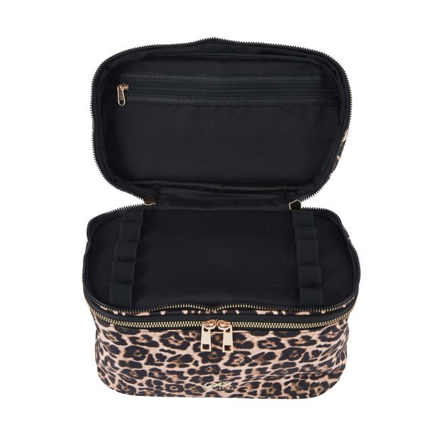 Makeup Bag, Brown - OXX Cosmetics