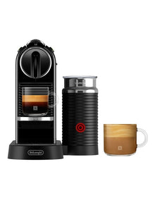 Citiz & Milk Capsule Coffee Machine in Black EN267BAE
