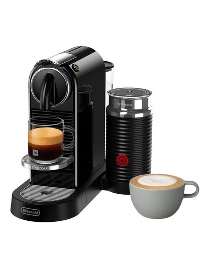 Citiz & Milk Capsule Coffee Machine in Black EN267BAE