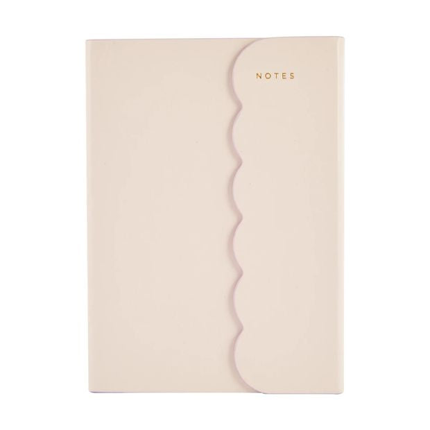 A5 Wave Journal  Beige - Anko
