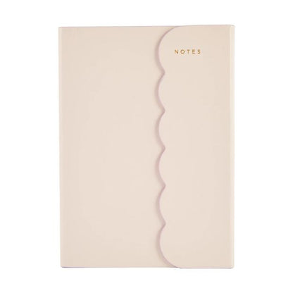 A5 Wave Journal  Beige - Anko