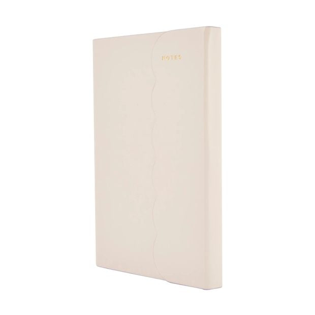 A5 Wave Journal  Beige - Anko