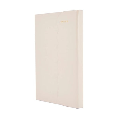 A5 Wave Journal  Beige - Anko