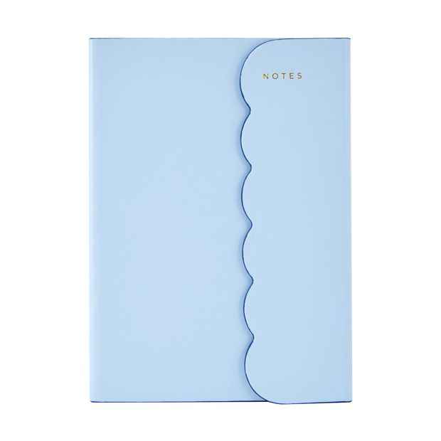 A5 Wave Journal  Blue - Anko