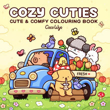 Cozy Cuties Cute and Comfy Colouring Book by Coco Wyo - Book