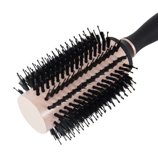 Styling Aluminium Round Brush, Large, Black - OXX Haircare