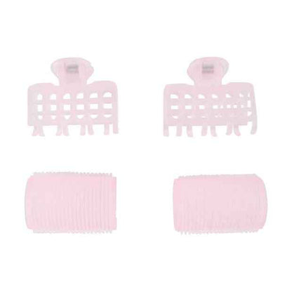 2 Piece Hair Rollers, Pink - OXX Haircare