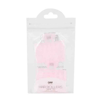 2 Piece Hair Rollers, Pink - OXX Haircare
