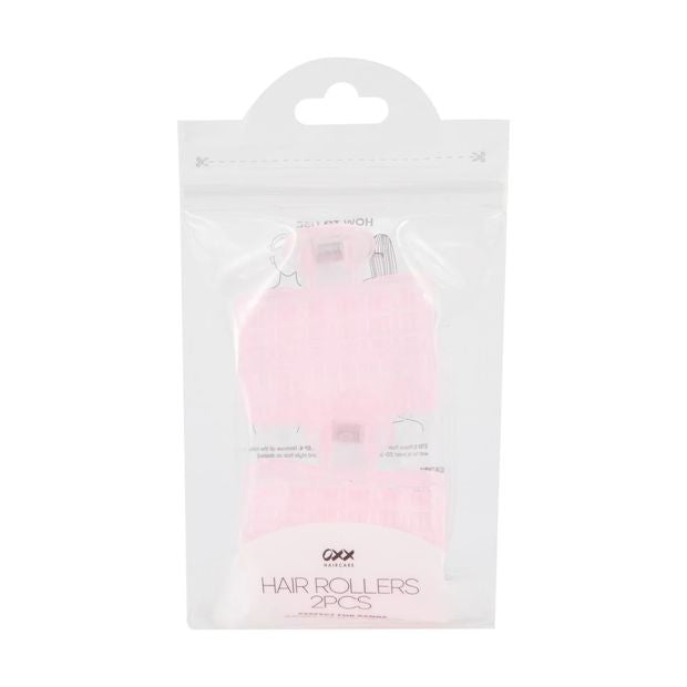 2 Piece Hair Rollers, Pink - OXX Haircare