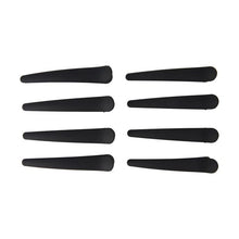 8 Piece Black Salon Hair Clips - OXX Haircare