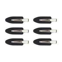 6 Piece Black No Crease Hair Clips - OXX Haircare