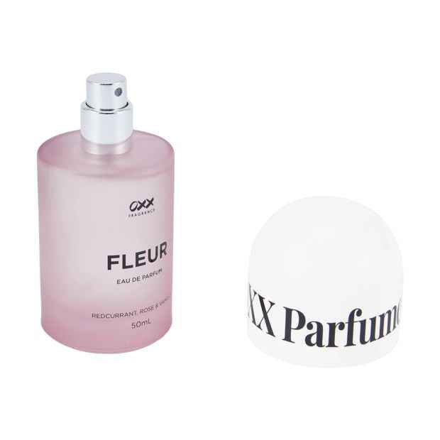 Fleur Eau De Parfum 50ml, Redcurrant, Rose and Vanilla - OXX Fragrance